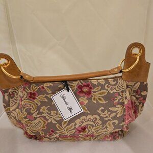 Glenda Gies hobo inspired shoulder bag, new with tags